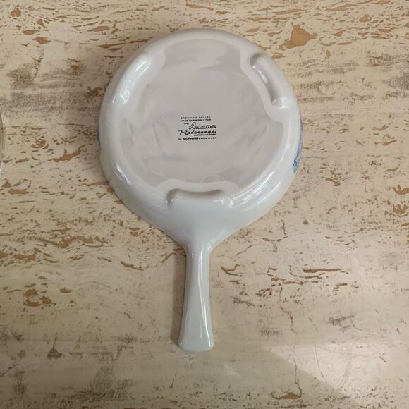Vintage CorningWare Colonial house browning skillet with lid - Picture 7 of 10